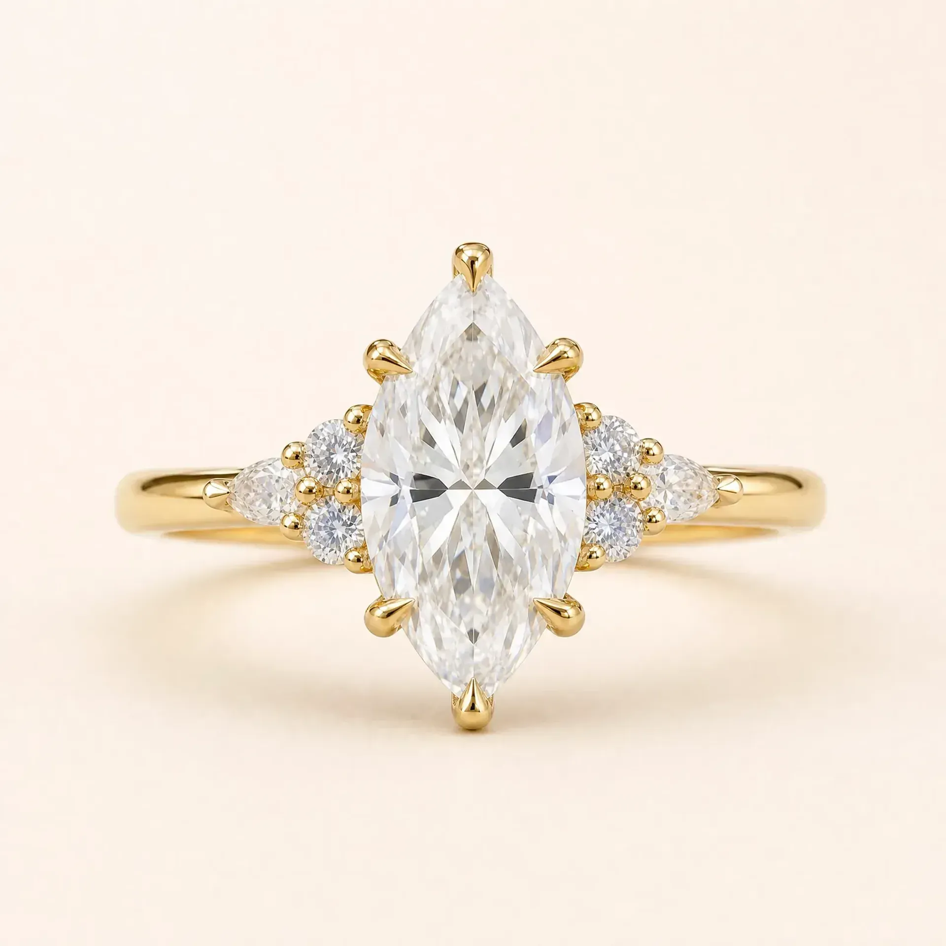 Parna Marquise Engagement Ring